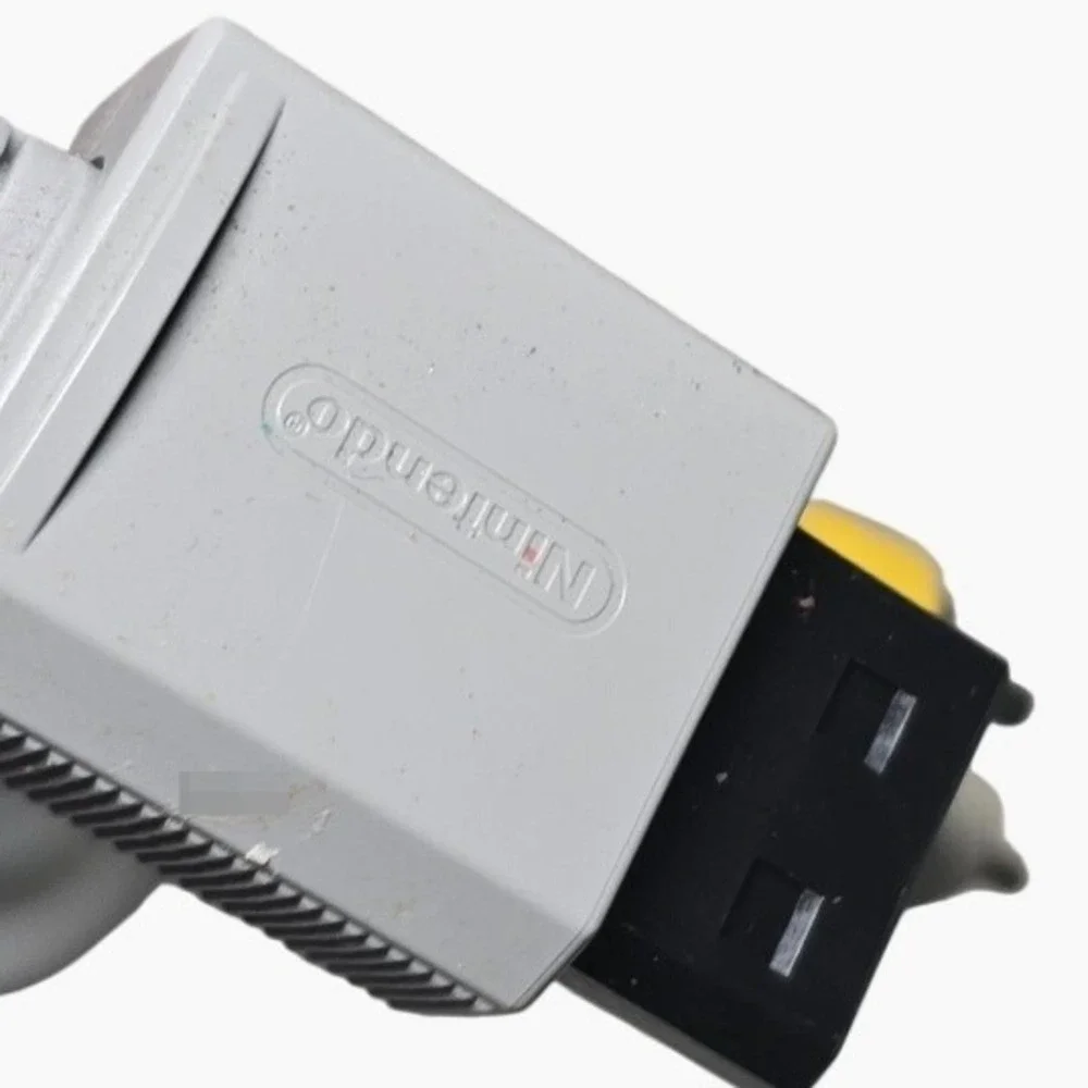 Nintendo OEM AV Composite Cable SNES N64 GameCube Gray RCA Audio Video Cord